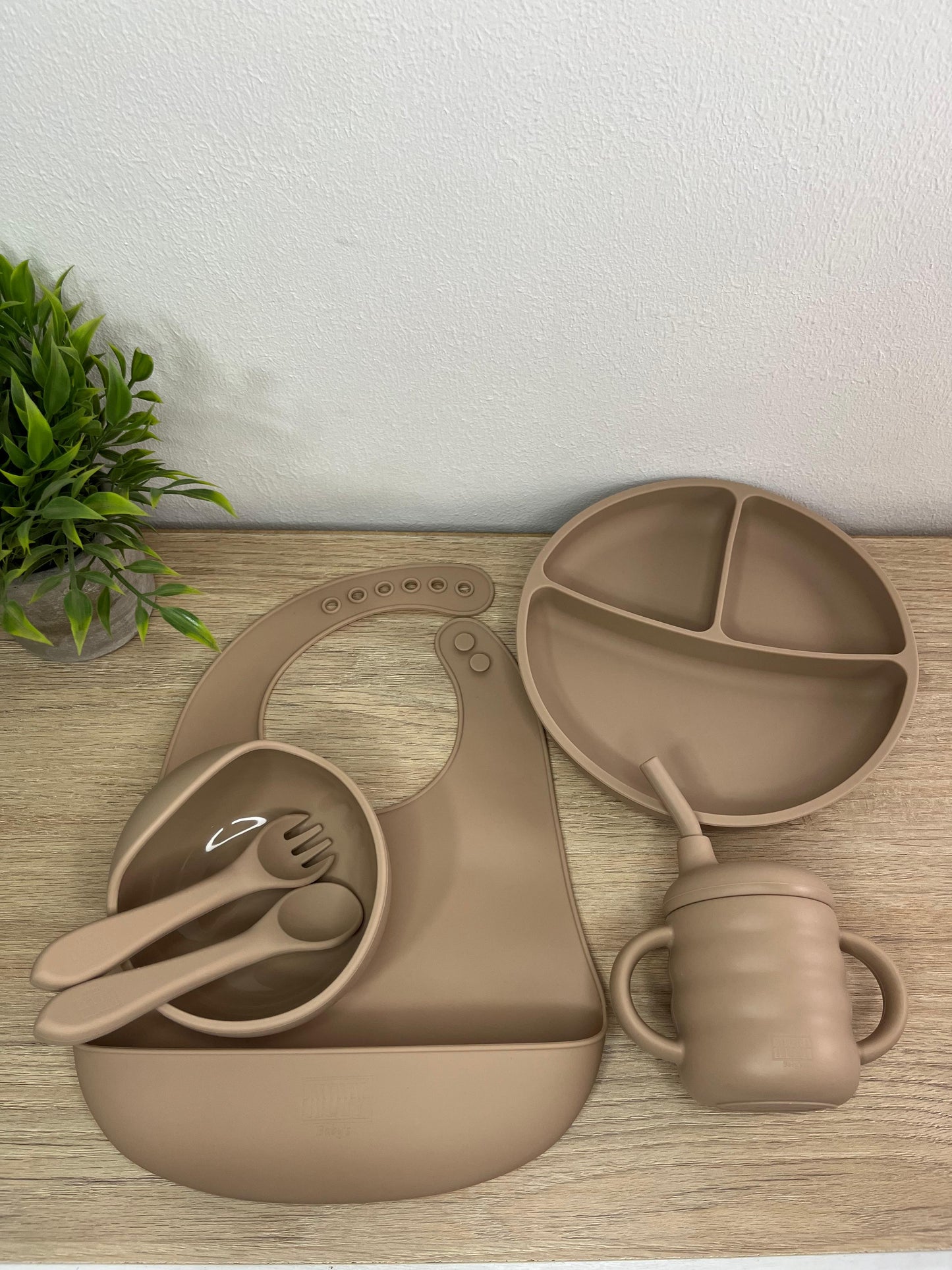 Kit Alimentación Silicona Café PERSONALIZADO