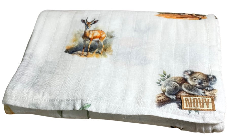 Muselina Animales Pequeña 58x58 cm