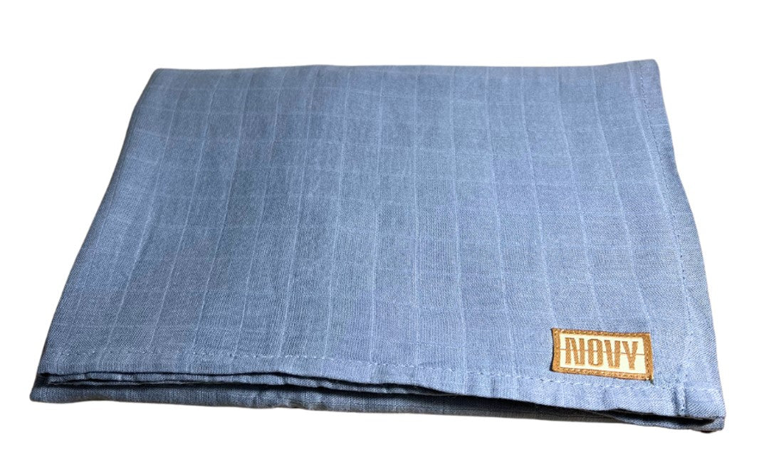 Muselina Azul Claro Pequeña 58x58 cm