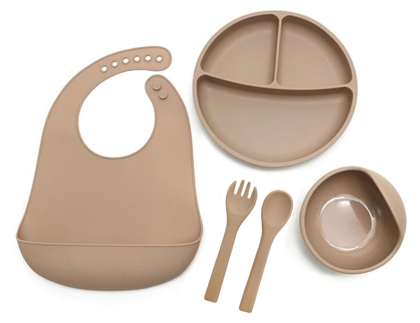 Kit Alimentación Silicona Café PERSONALIZADO
