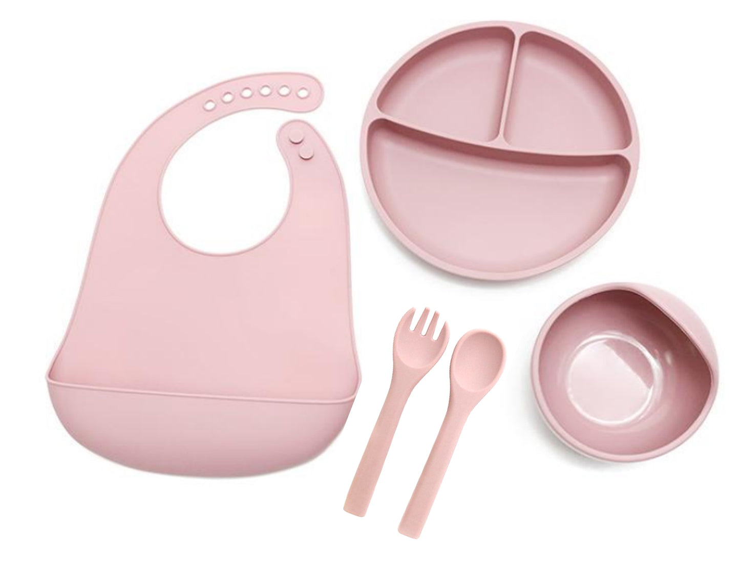Kit Alimentación Silicona Rosa PERSONALIZADO