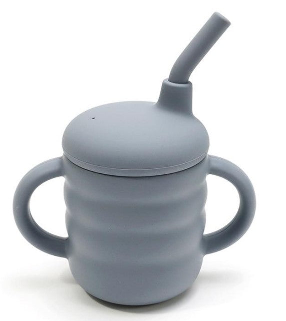 Kit Alimentación Silicona Azul Claro PERSONALIZADO