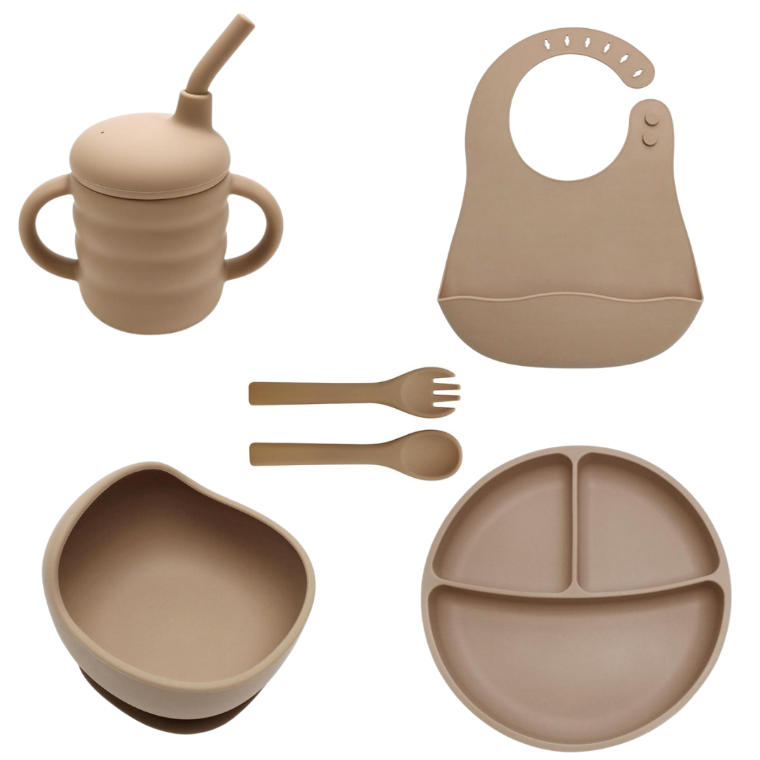 Kit Alimentación Silicona Café PERSONALIZADO