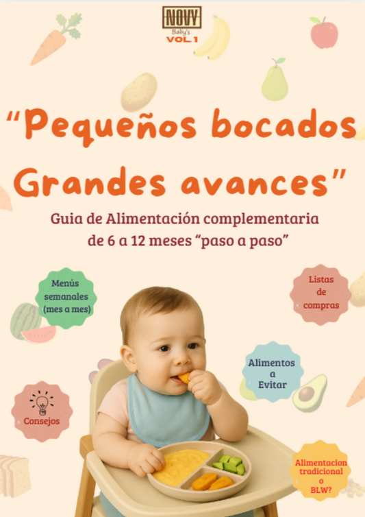 Guía de alimentación complementaria de 6 a 12 meses "Pequeños bocados, Grandes avances" (DIGITAL .PDF)