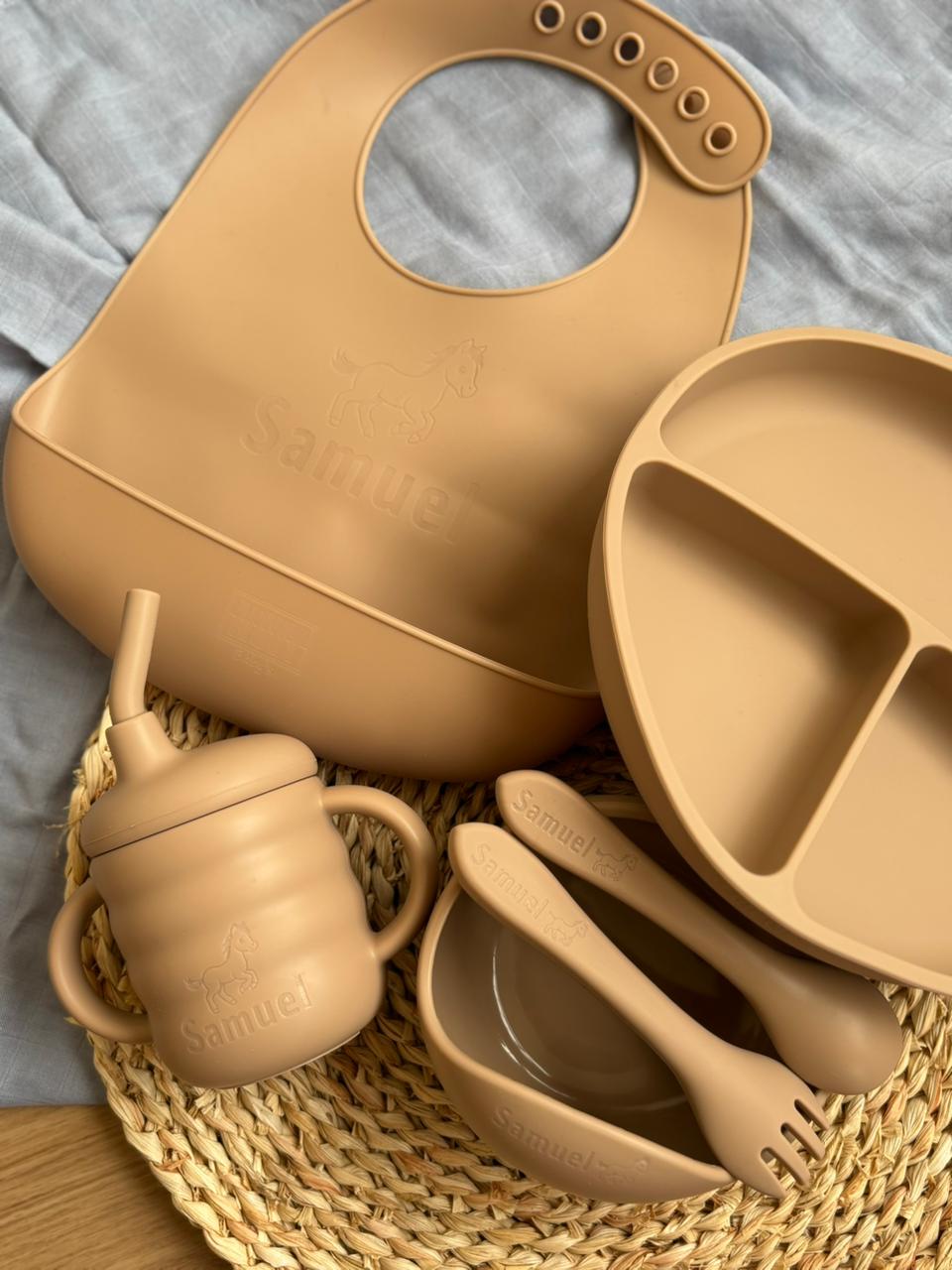 Kit Alimentación Silicona Café PERSONALIZADO