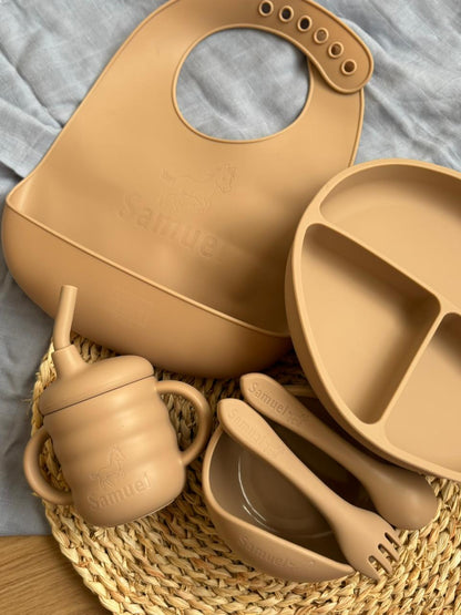 Kit Alimentación Silicona Café PERSONALIZADO