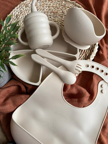 Kit Alimentación Silicona Beige PERSONALIZADO
