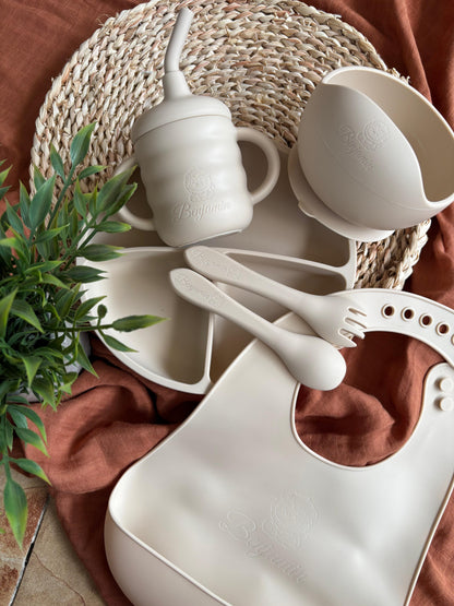Kit Alimentación Silicona Beige PERSONALIZADO