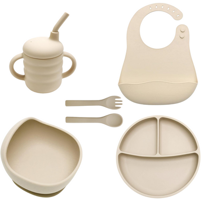 Kit Alimentación Silicona Beige PERSONALIZADO