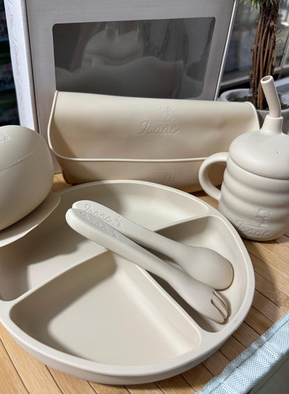 Kit Alimentación Silicona Beige PERSONALIZADO